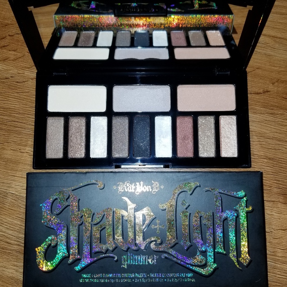KVD Shade + Light Glimmer Eye Contour Palette